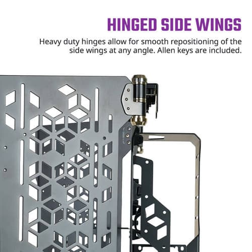 Cooler Master MasterFrame 700 Open Air Frame Cabinet (Black)